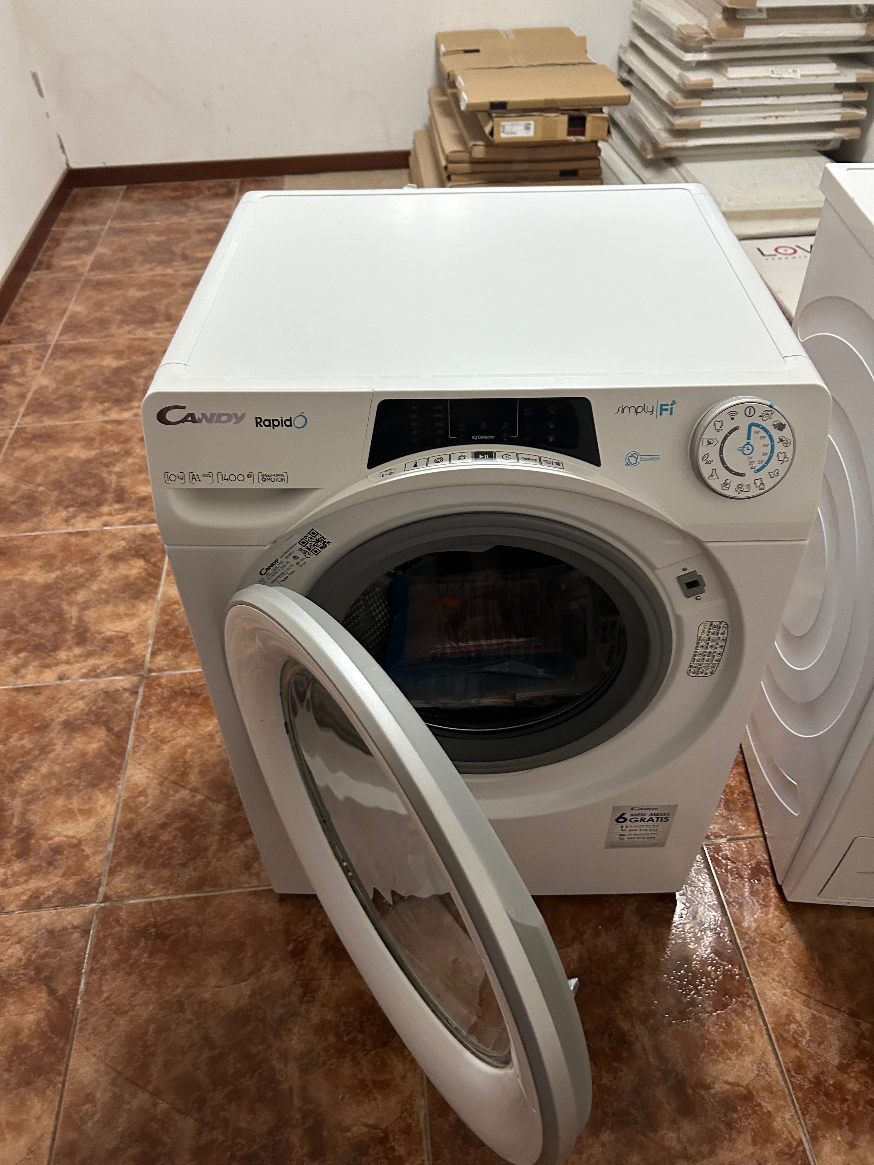 Máquina de lavar é de secar em bom estado o preço e das 2 máquinas