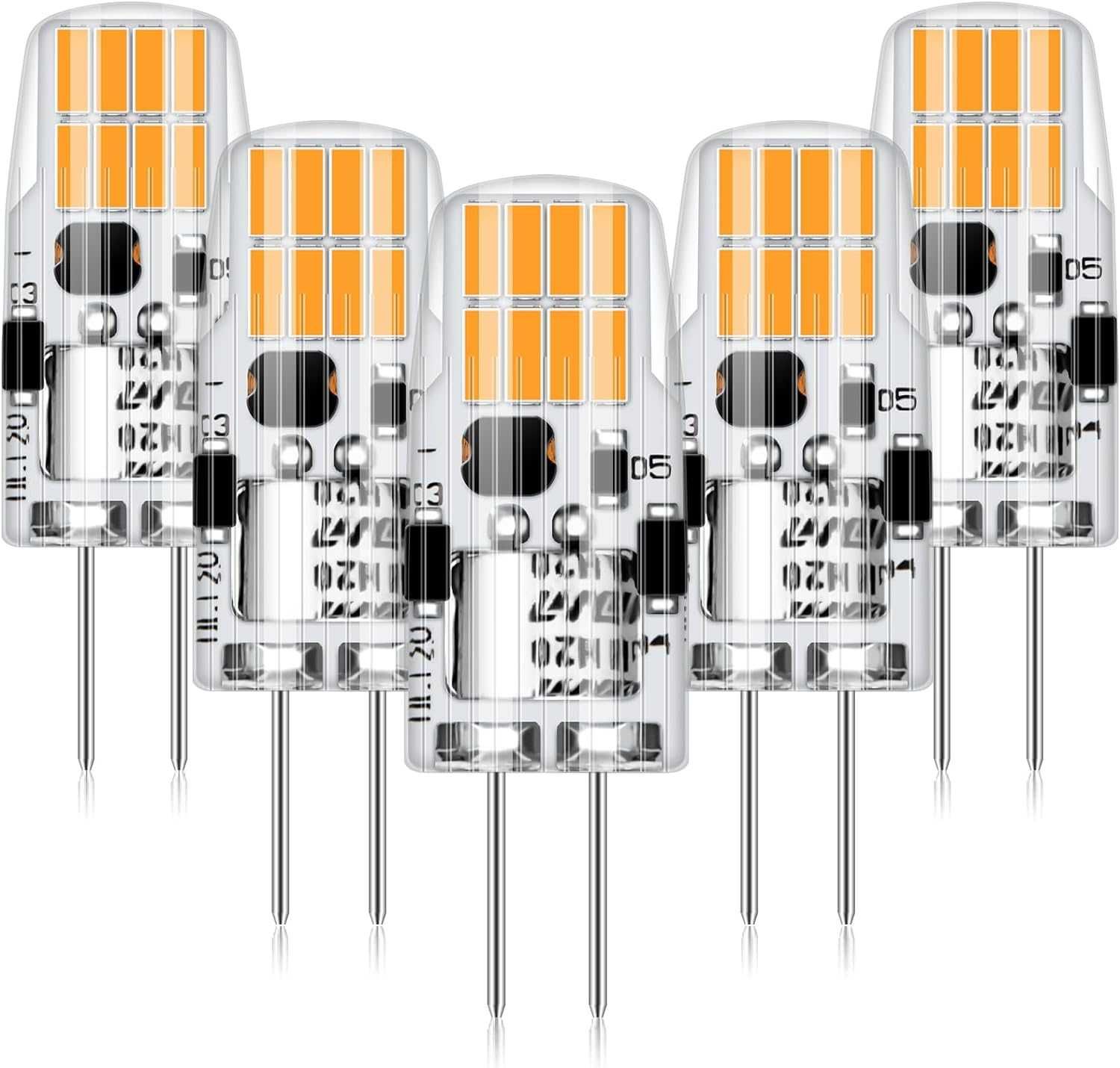 Nowe żarówki LED G4 / 2W / zestaw 5 sztuk / ciepła biel !1077!