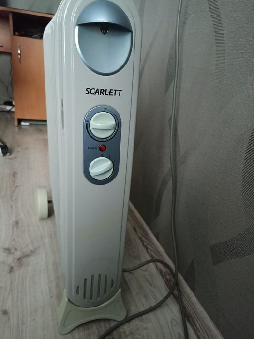 Обогреватель масляный scarlett 2500w