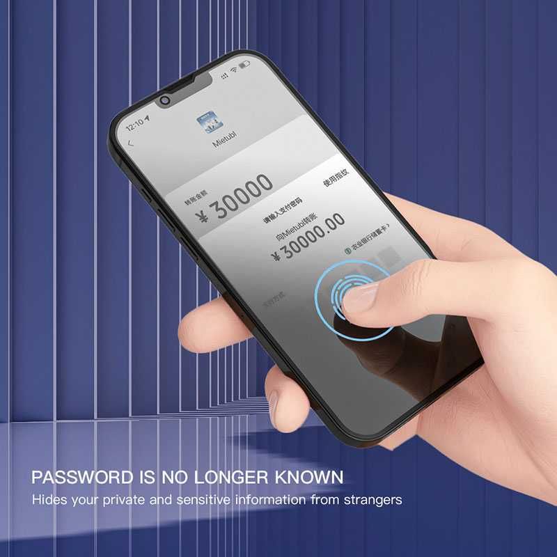 Защитное стекло Антишпион Privacy для Apple IPHONE 13 PRO