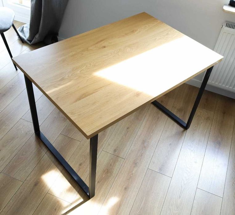 Stół jysk metal drewno