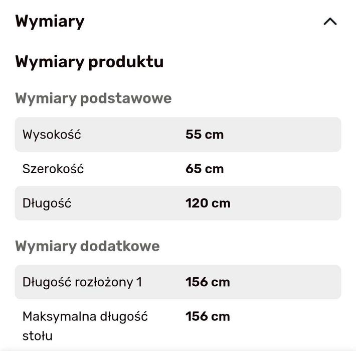 Sprzedam ławostół rozkładany