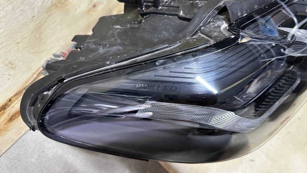 Оптика Фары Фара Фари Bmw 5 G30 Чорні 5/M5 F90 Adaptive Shadow Line