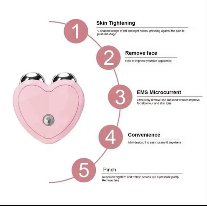 Мікротоки, Масажер для обличчя , підтяжка шкіри