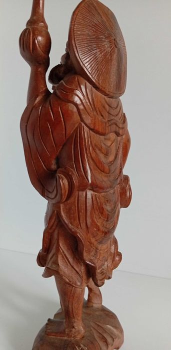 Статуэтка Ли Тегуай, самшит - покровитель врачей - 943г., h38см.