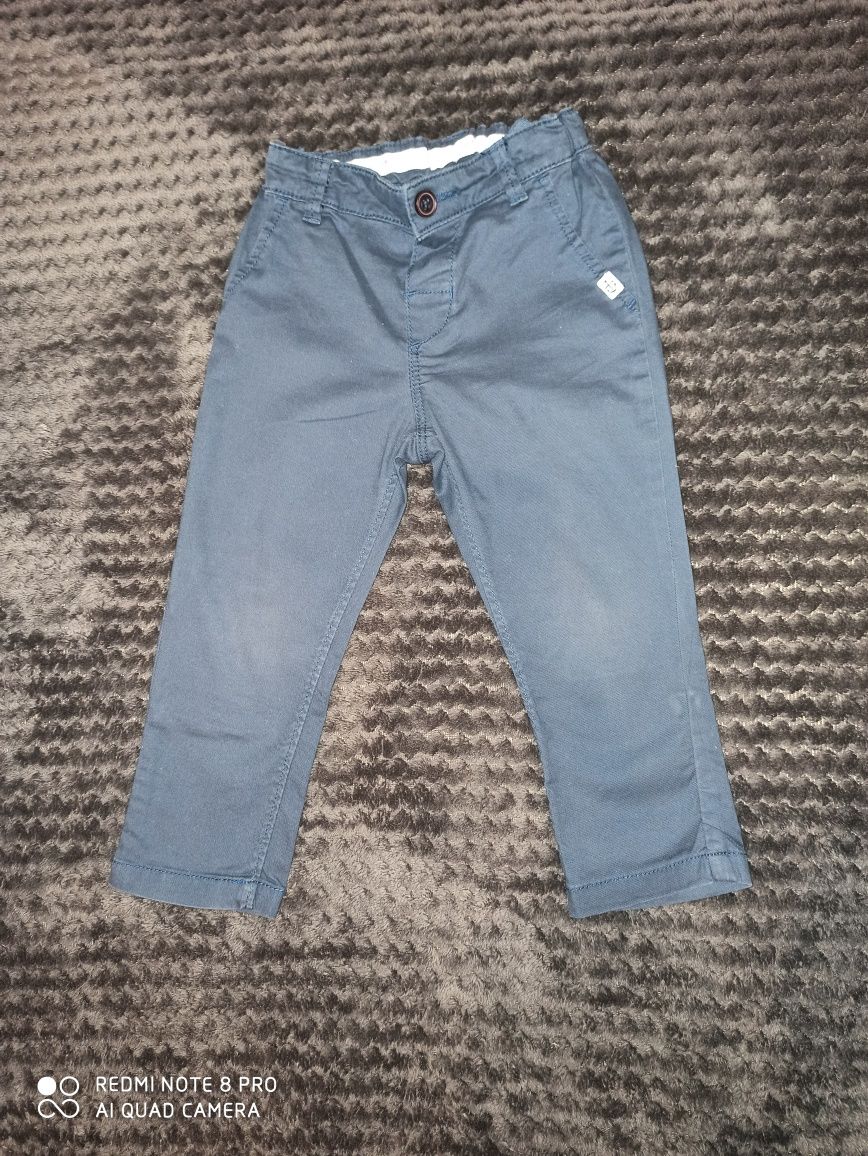 Spodnie eleganckie chinos 86 H&M