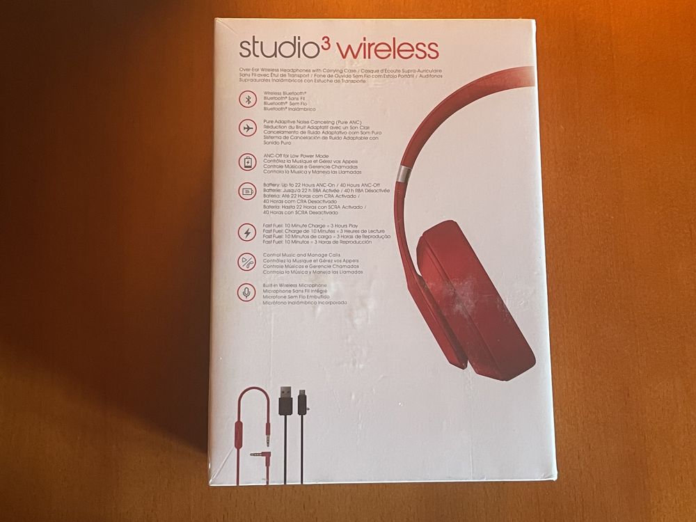  beats studio3 wireless - by Dr.Dre | Red