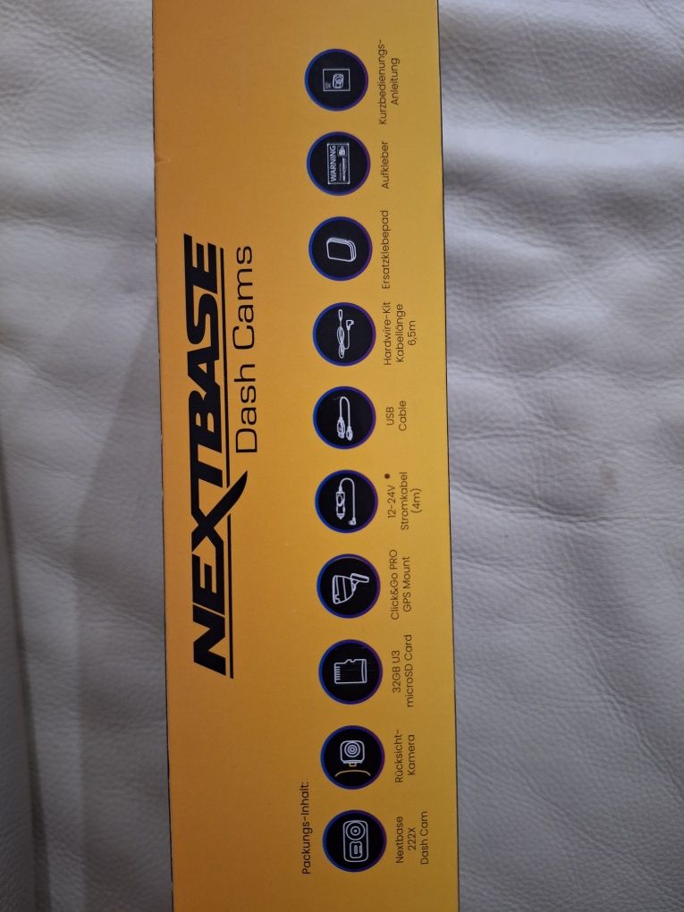 Kamera samochodowa NEXTBASE Dash Cams 222X + tylna