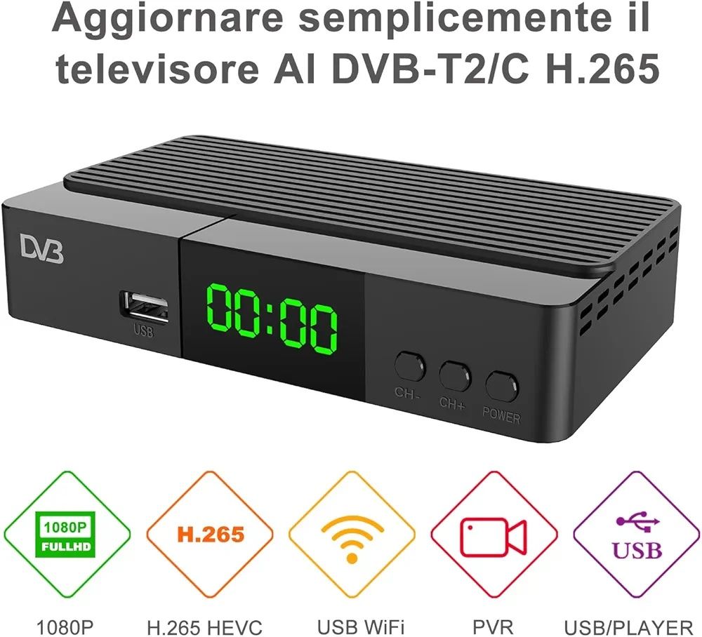 Dekoder Dcolor DVB-T2 USB WiFi