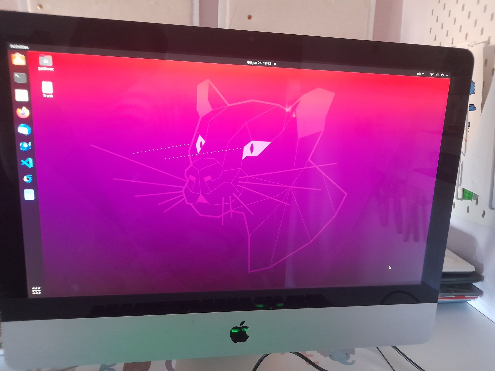 Computador iMac (Apple) com SO à medida