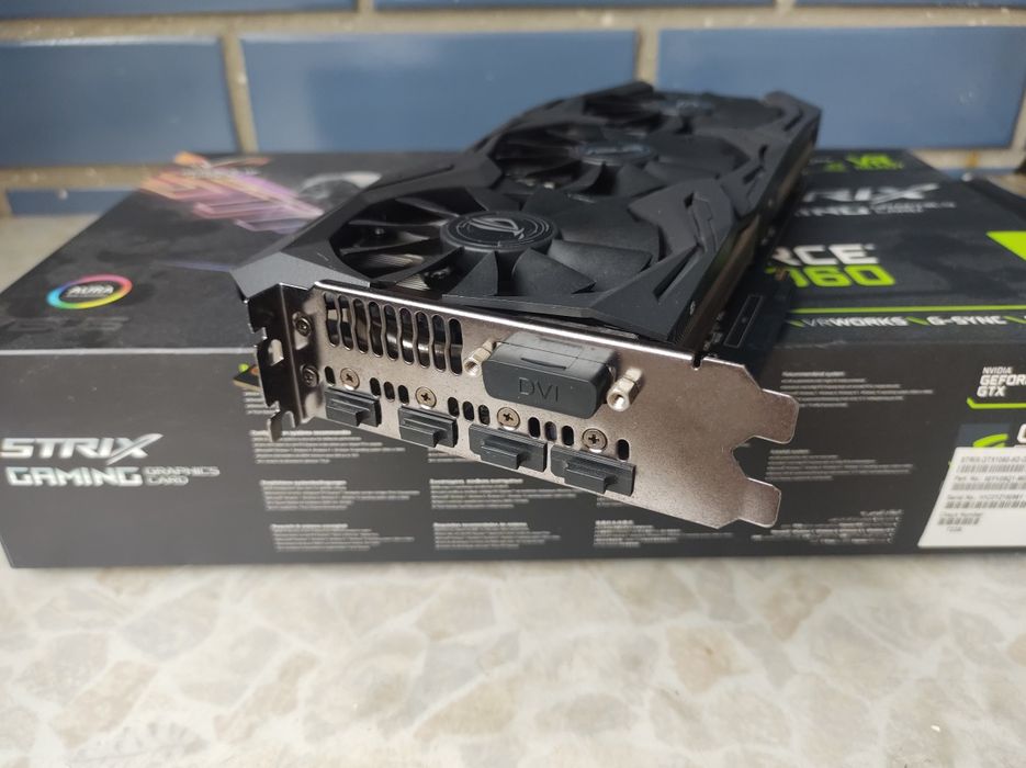 Продам видеокарту ASUS GTX 1060. 6Gb.