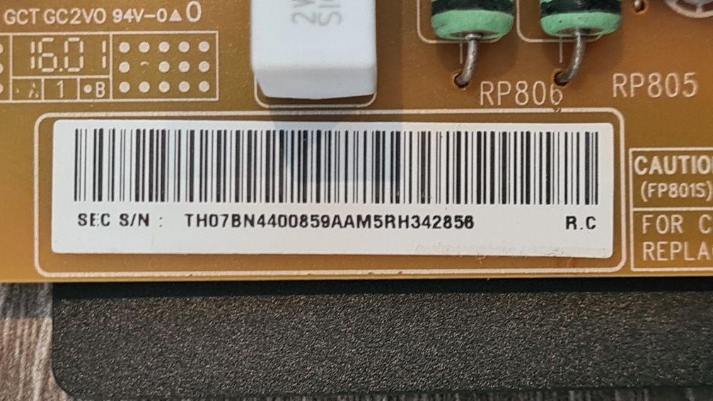 Placa fonte alimentação TVs 50" a 55" Samsung