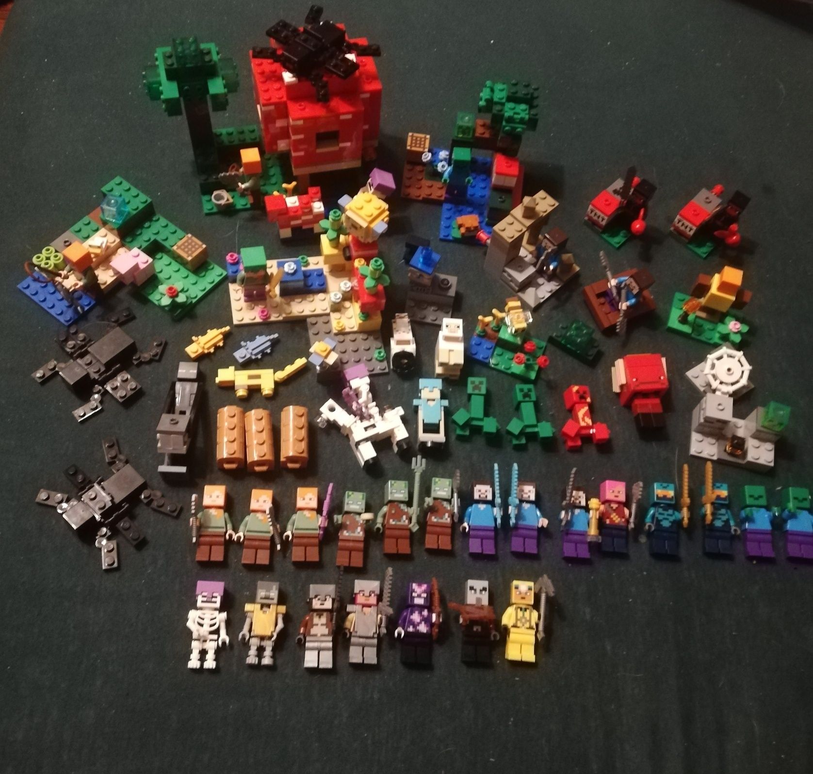 Lego Minecraft duży zestaw