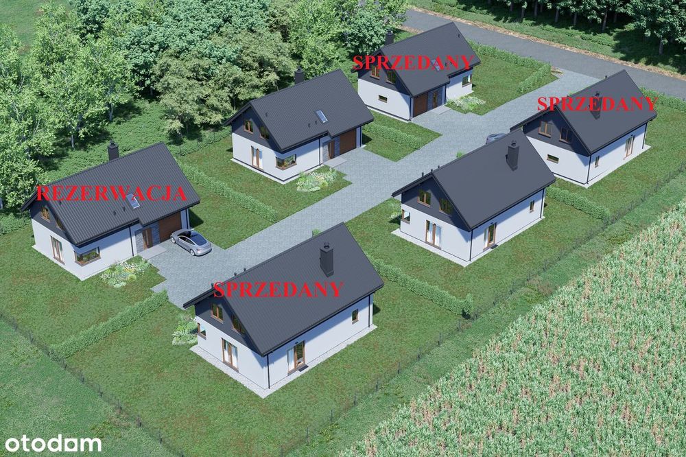 Domy jednorodzinne w Zaczerlanach