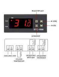 * Regulator temperatury STEROWNIK  STC -1000 * Różne rodz zastosowań *