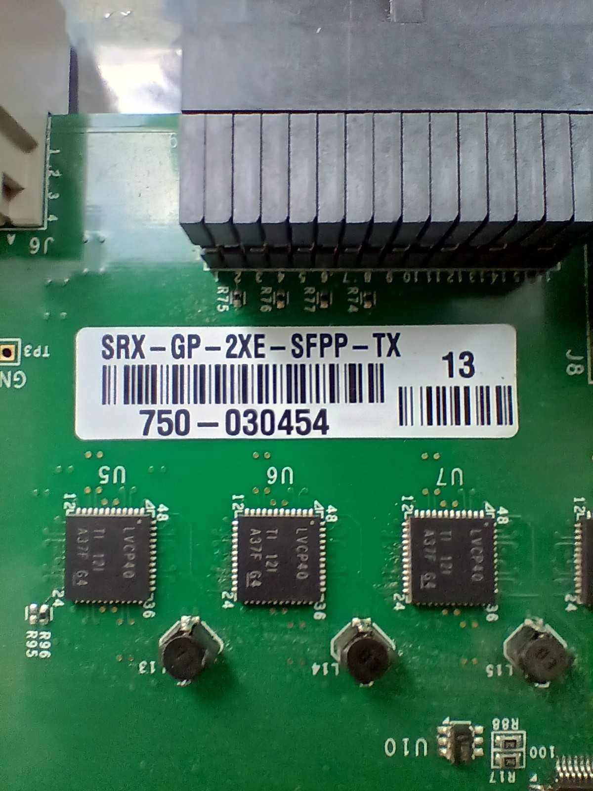 Juniper SRX-GP-2XE-SFPP-TX 2-Port 10GbE SFP+ 10G Base-T Copper XPIM