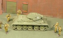 Танк Т-34 в масштабе 1:43 из металла