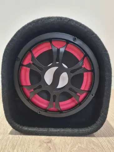 Активний сабвуфер для автомобіля 600Вт, Колонка бочка саб в машину