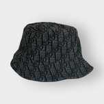 Oryginalny Kapelusz Dior Bucket Hat Oblique Monogram