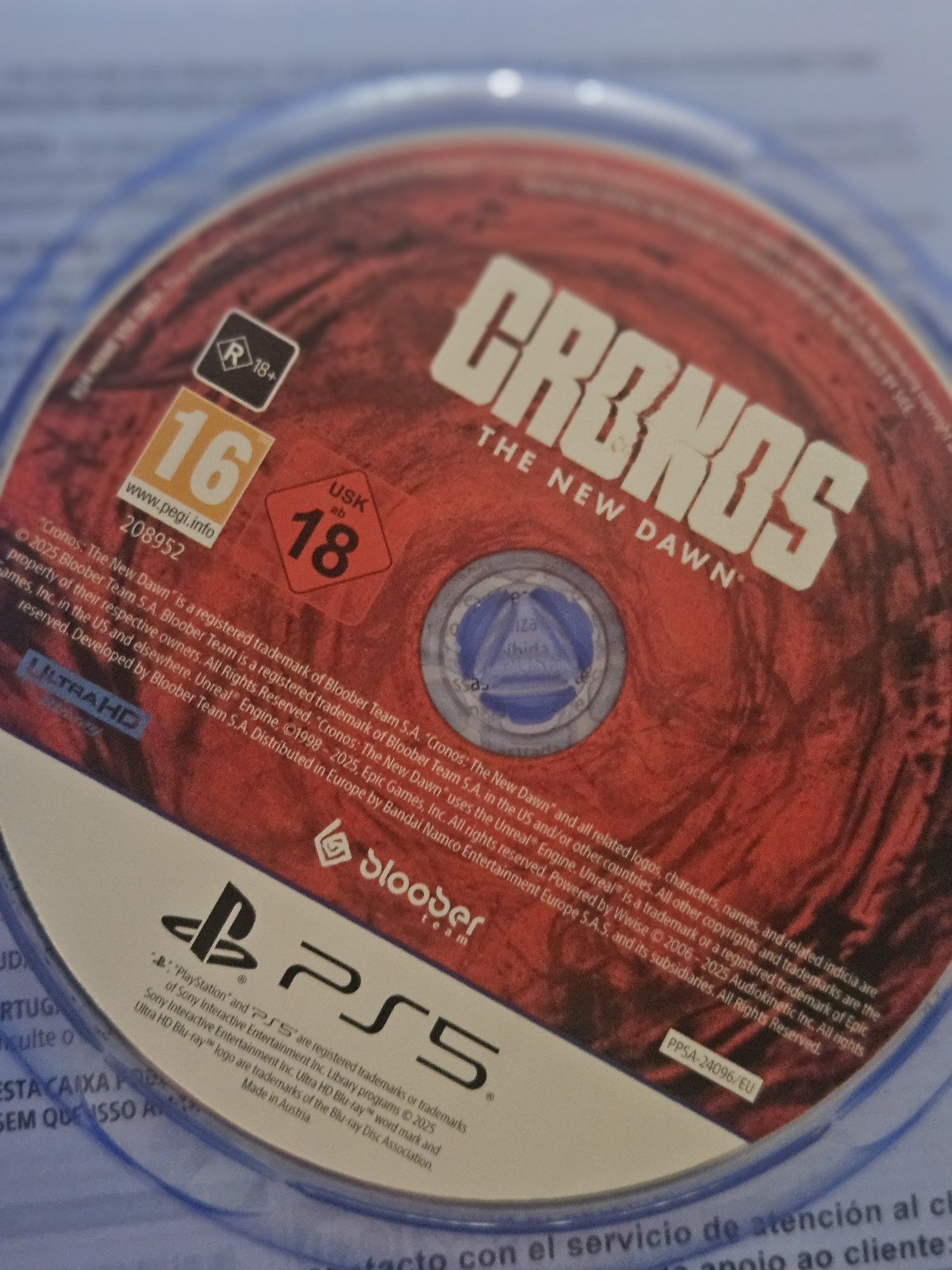 Jogo ps5 cronos the new dawn