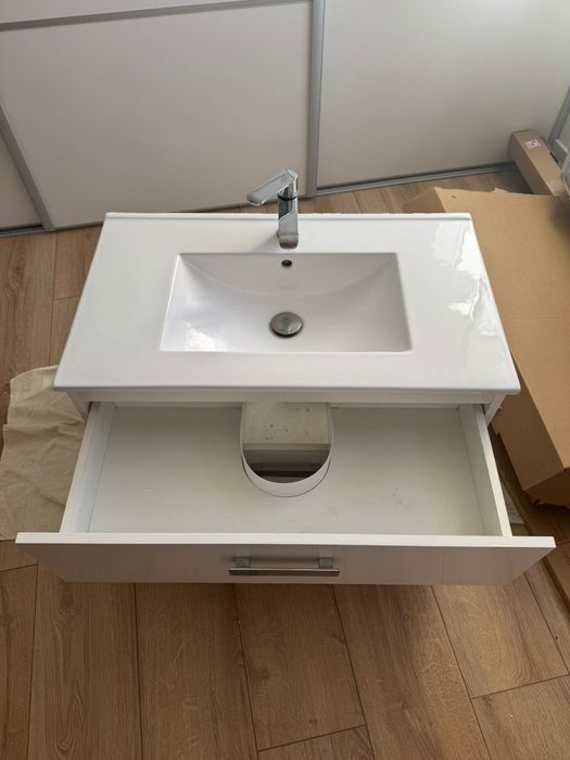 Szafka umywalka bateria komplet