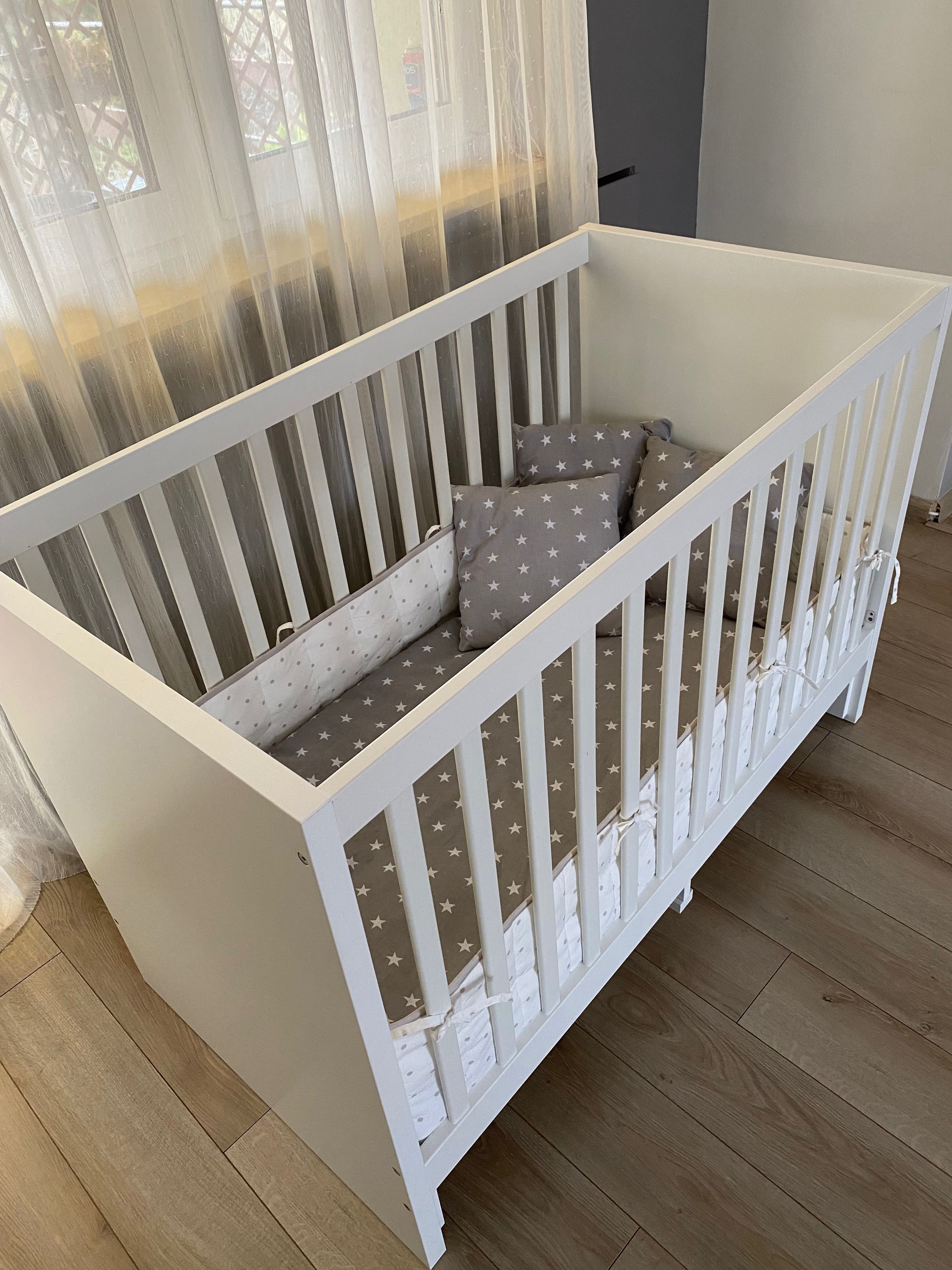 Łóżeczko dziecięce STUVA 60x120 + materac