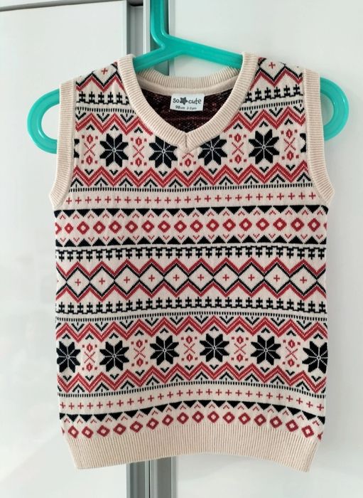 Nowa kamizelka świąteczna So Cute rozm 98