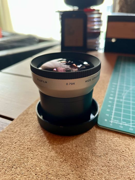 Lente Grande Angular Fujifilm Finepix 0.79x Fotografia Video
