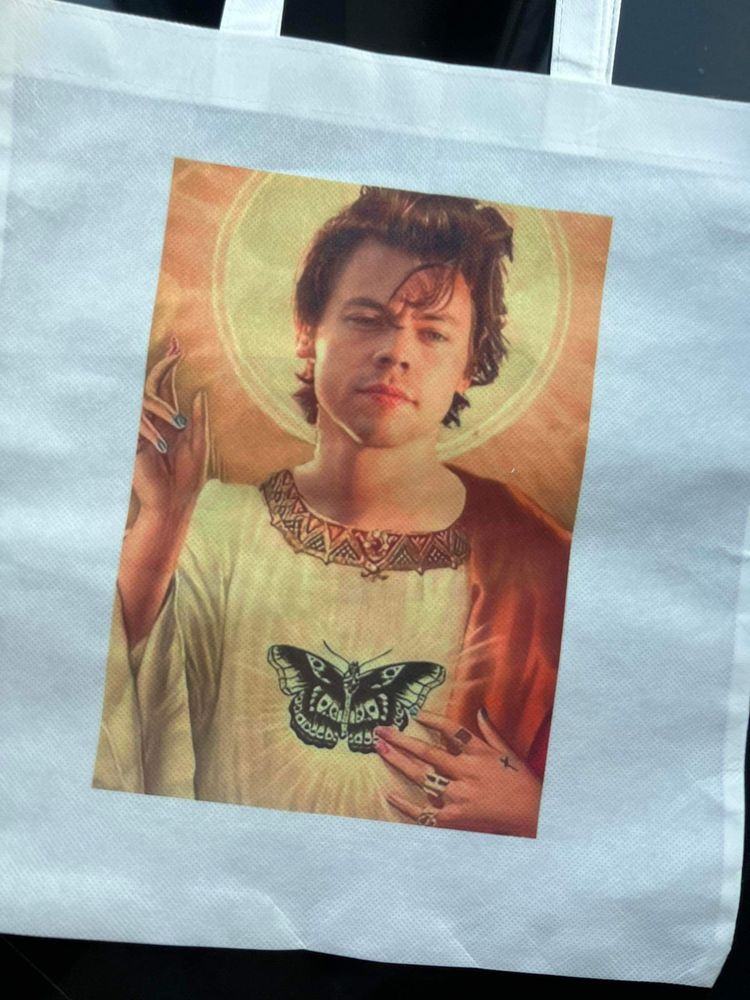 Nowa torba tote bag harry styles jesus