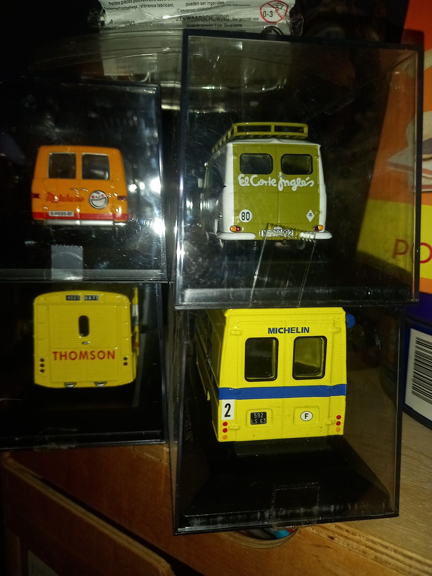 5 miniaturas escala 1/43