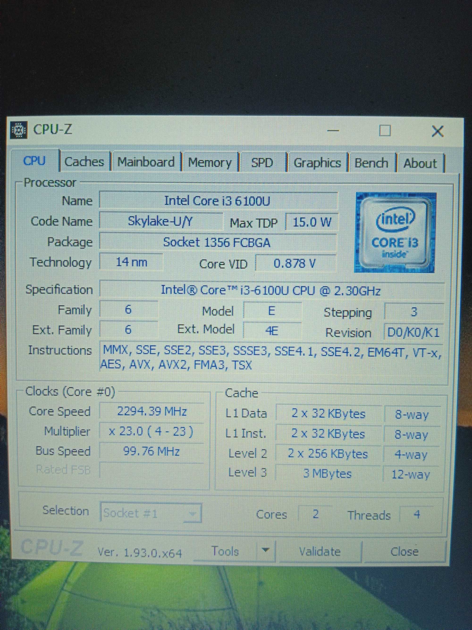 Tani laptop HP 650 G2: i3 2,3 GHz, 4GB DDR4, 128GB SSD