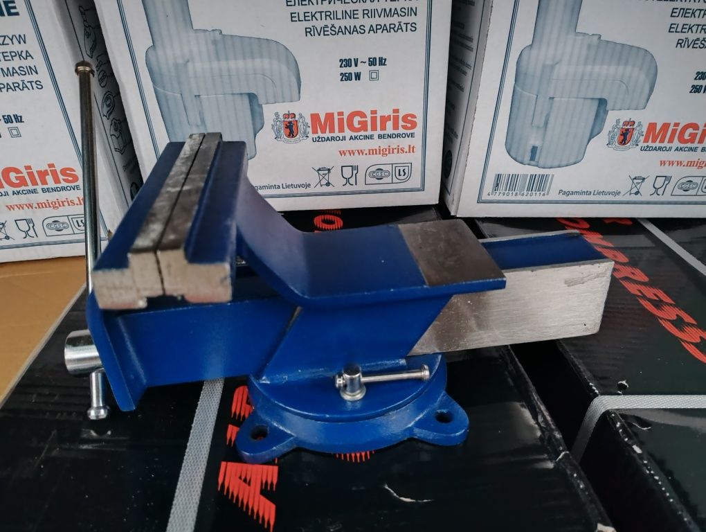 Imadło Ślusarskie Obrotowe Stalowe 150mm
