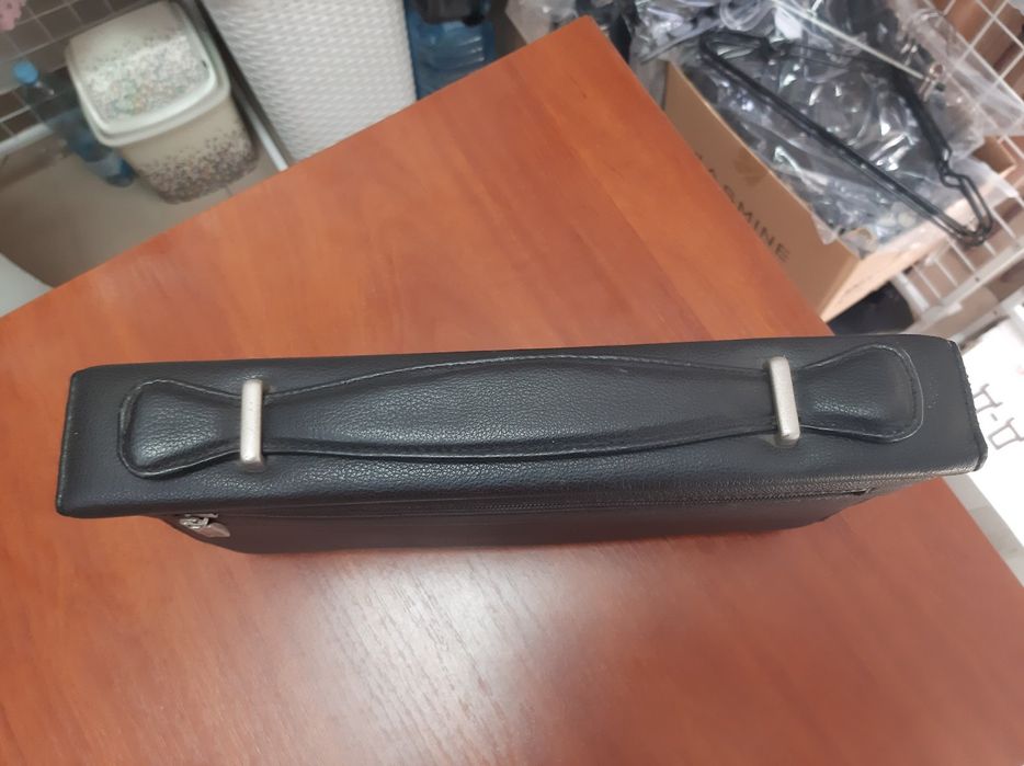 Барсетка кожаная