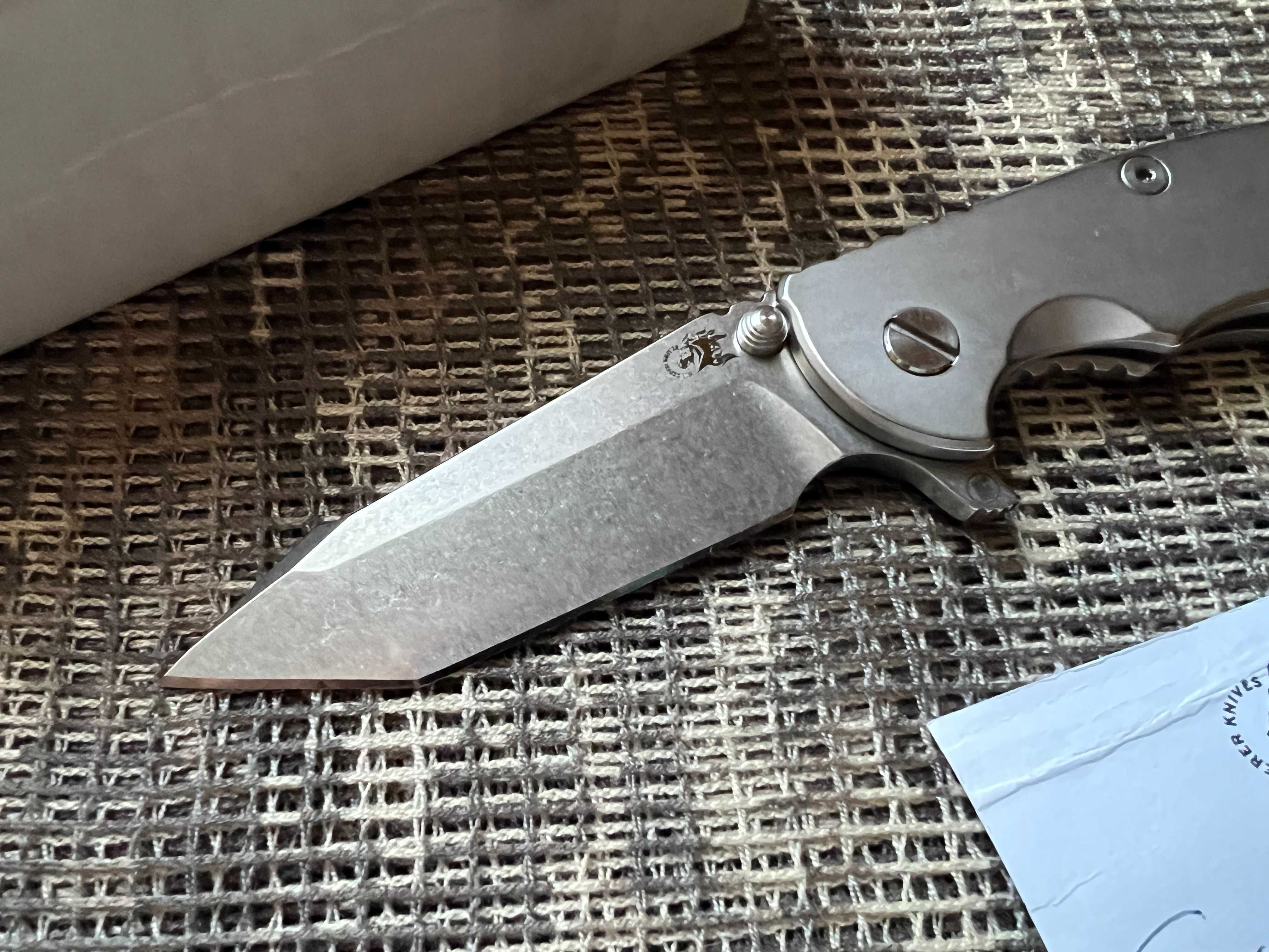 Nóż Hinderer XM18 3.5 Fatty S35VN tytan