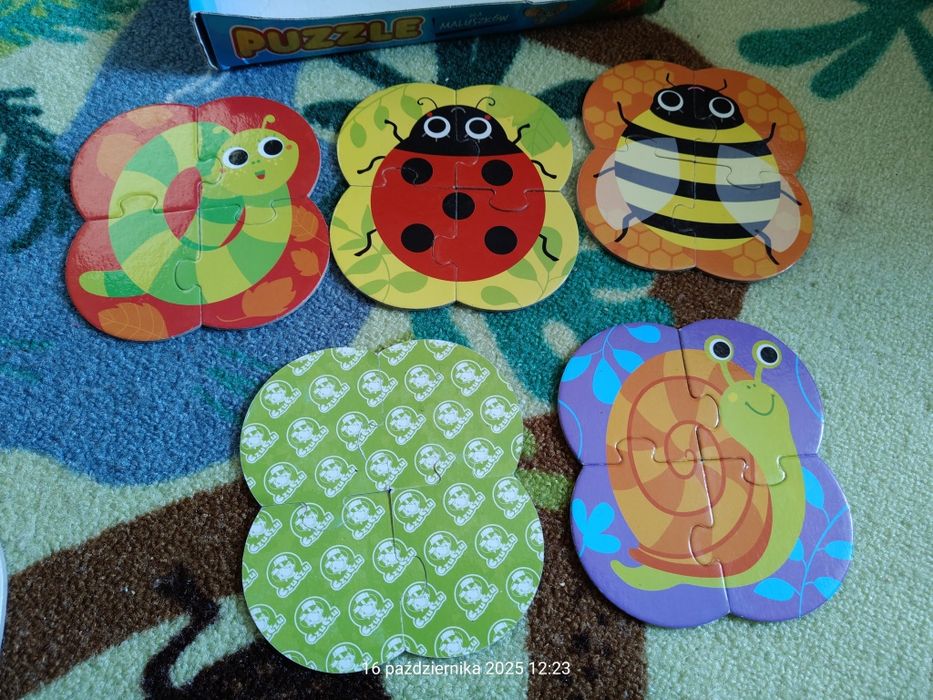 Puzzle Czuczu robaczki