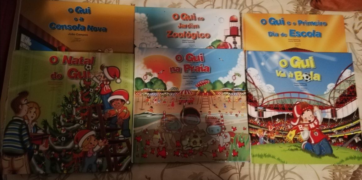 Livros diversos do Gui