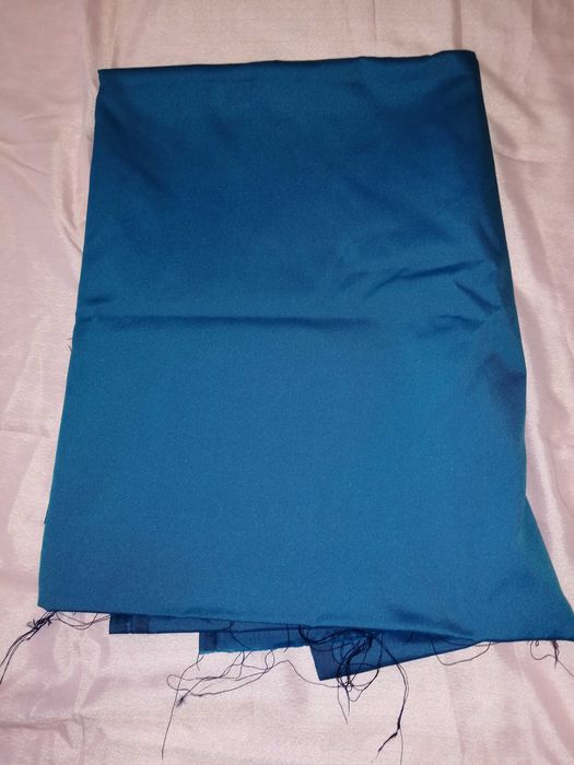 Отрезок ткани Плащевая ткань (плащевка) цвет бирюза Размер 1,41 * 6 м.