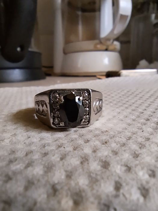 Перстень мужской серебро 925