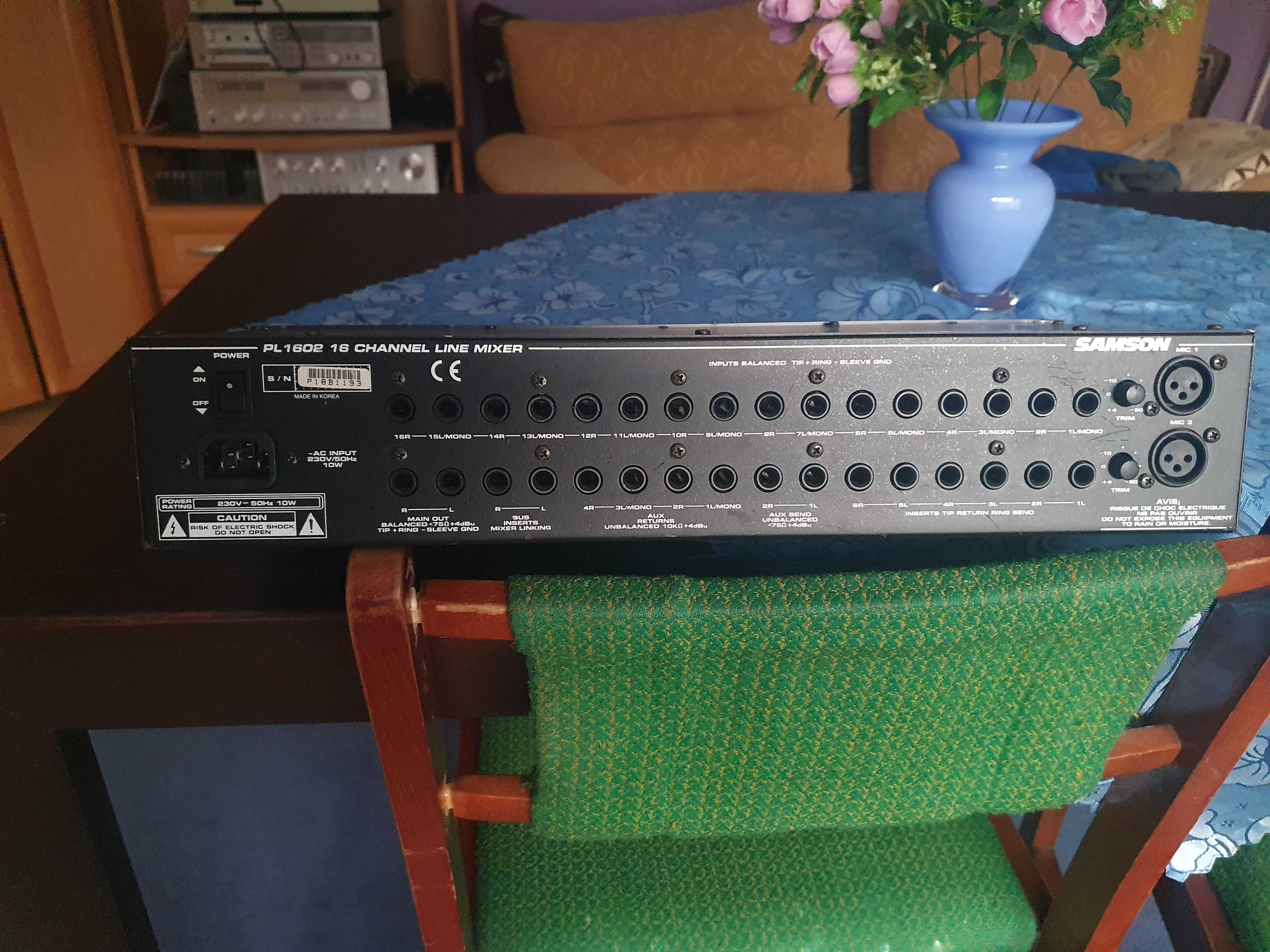 Mixer rack 16 kanalow