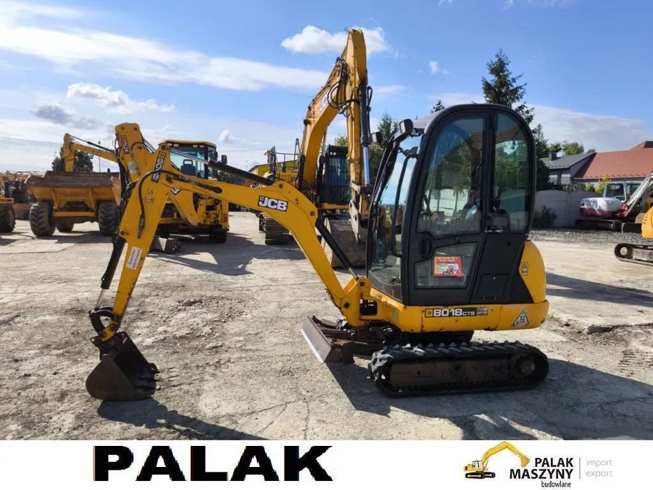JCB Mini koparka JCB  8018   , 2016 rok  JCB 8018 , 8016