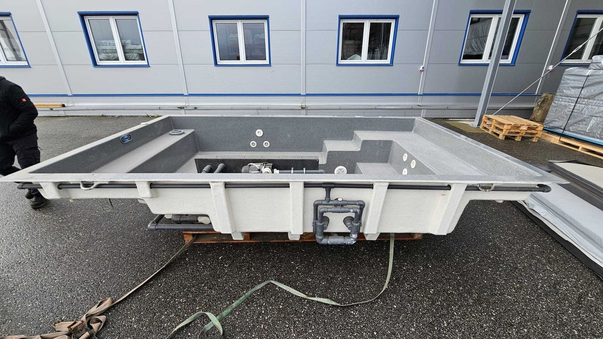 Basen z zadaszeniem jacuzzi ogrzewanie do 40C