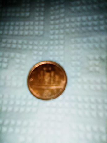Монета 1 цент 2012 року