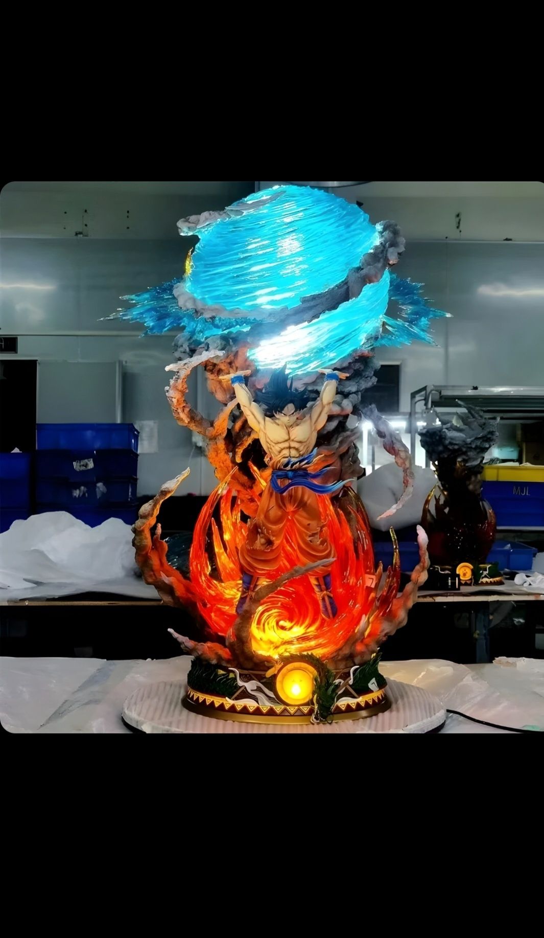 Lampka Goku spirytus bomb Dragon Balllll