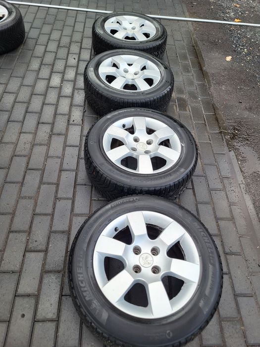 Alufelgi 4x108 16' opony 215/60/16 5mn Michelin