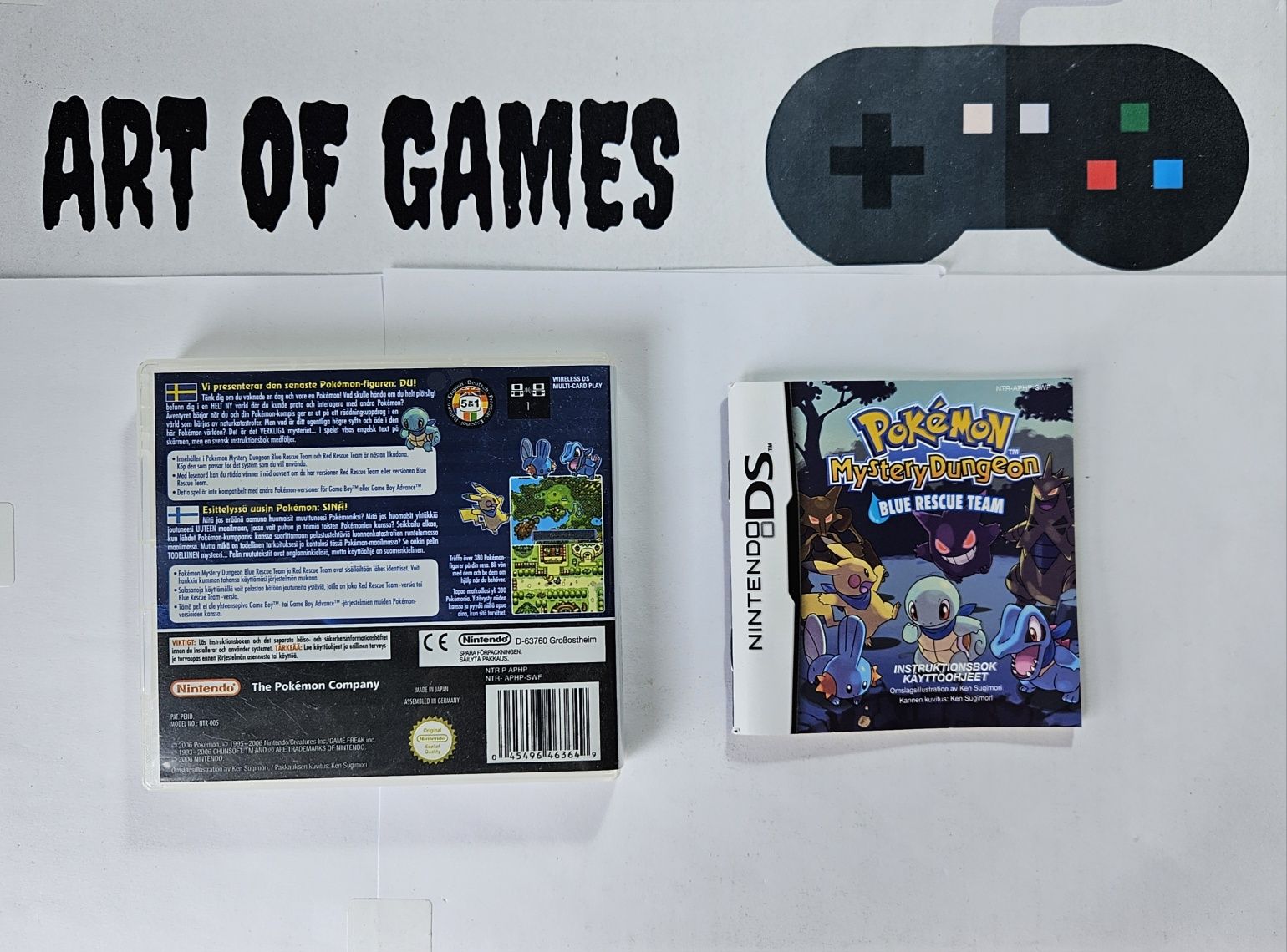 Pokemon Mystery Dungeon Blue Rescue Team Nintendo DS 3DS