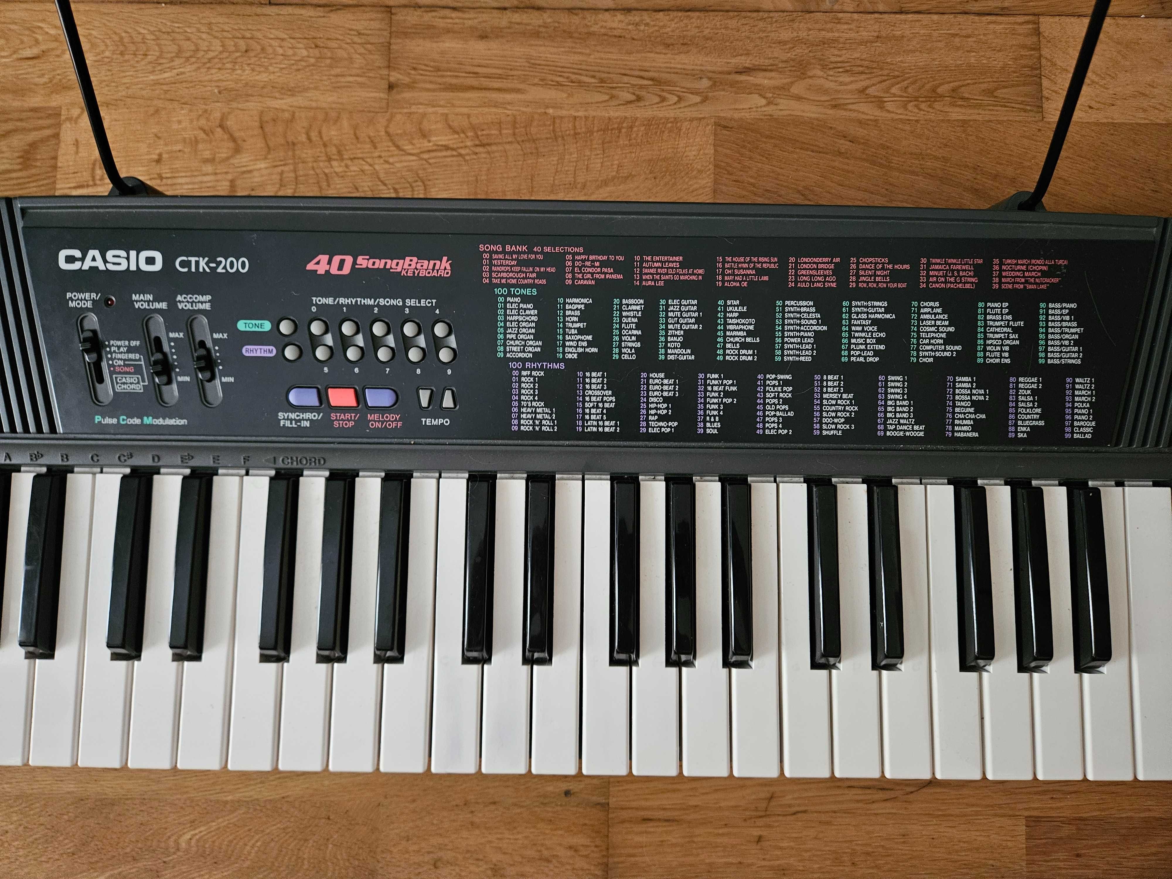 Teclado Casio CTK-200