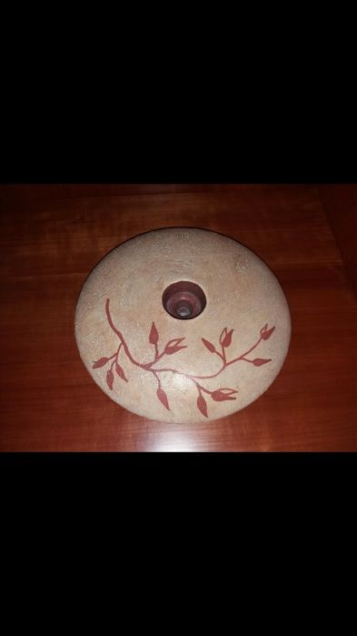 Peças decorativas pintadas à mão