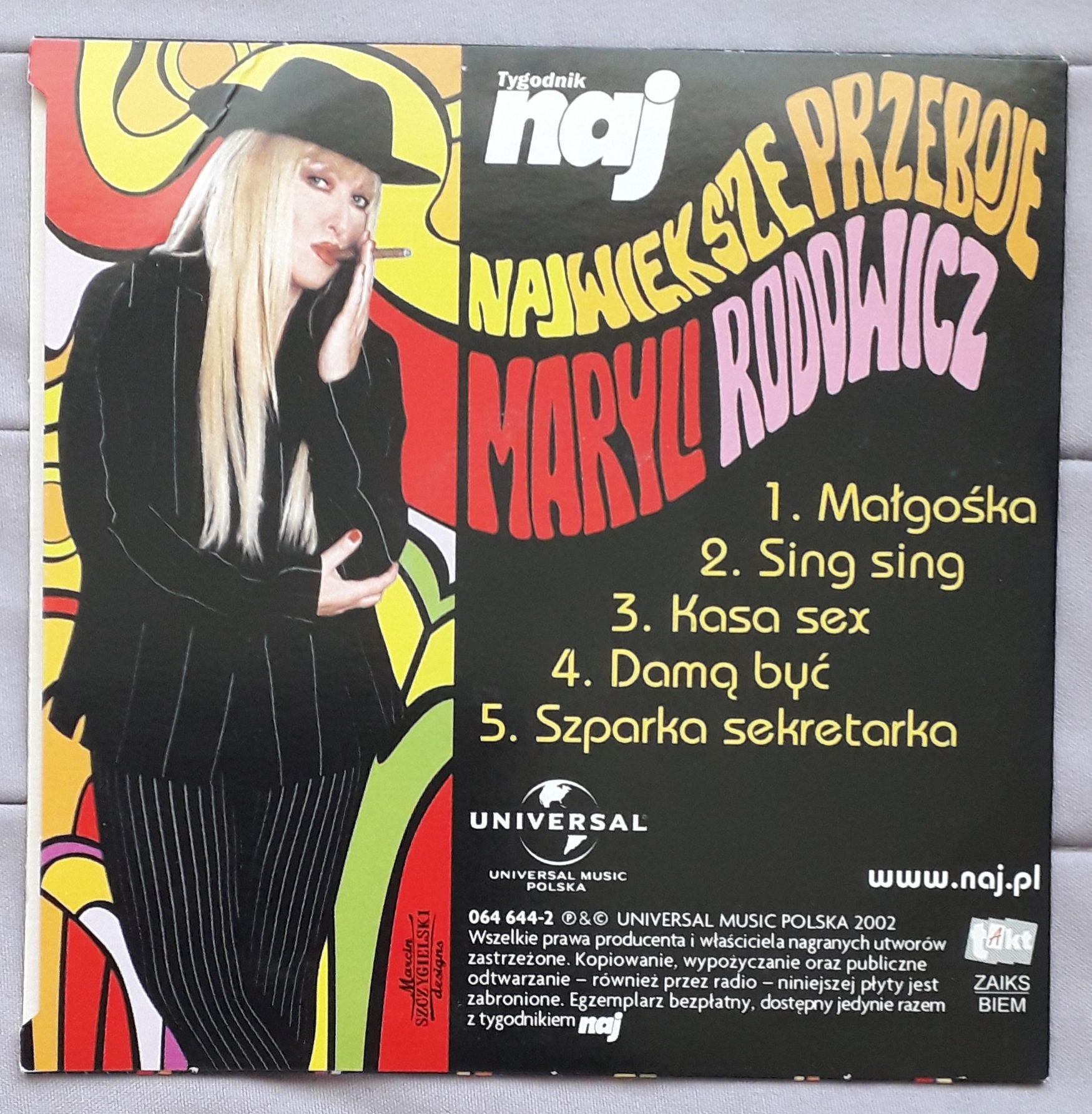 Maryla Rodowicz - największe przeboje płyta CD