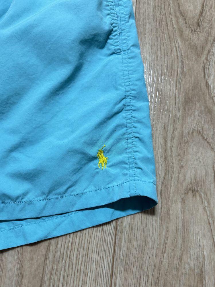 Polo by Ralph Lauren Blue/Yellow Nylon ідеальні шорти на теплу пору