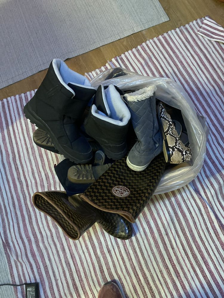 Saco de pare de sapatos e botas